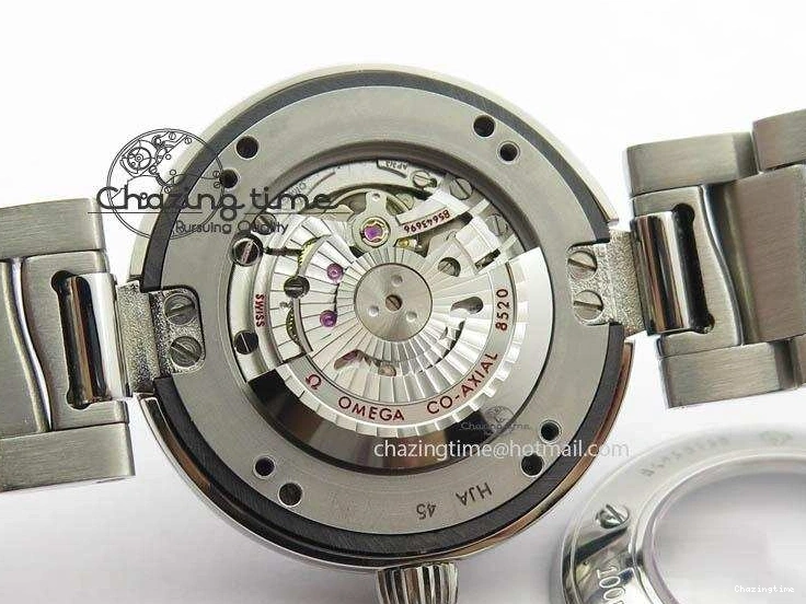 0106 De Ville Lady 34mm SS V6F 1:1 Best Edition Black MOP Dial On SS Bracelet SEIKO NH05A UrbanStyle 8152